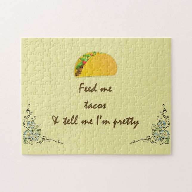 Füttre mir Tacos (Horizontal)