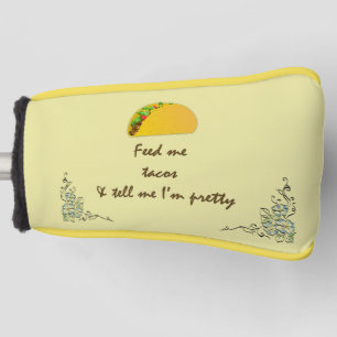 Füttre mir Tacos Golf Head Cover Headcover