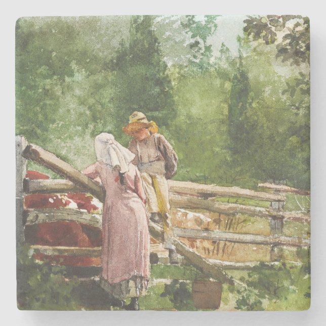 Füttre Steinuntersetzer (Vorderseite)