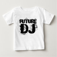 futur bébé du DJ, barboteuse de gilet de T-shirt