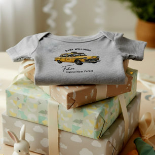 Futur Body bébé Taxi de New York indigène Sketch