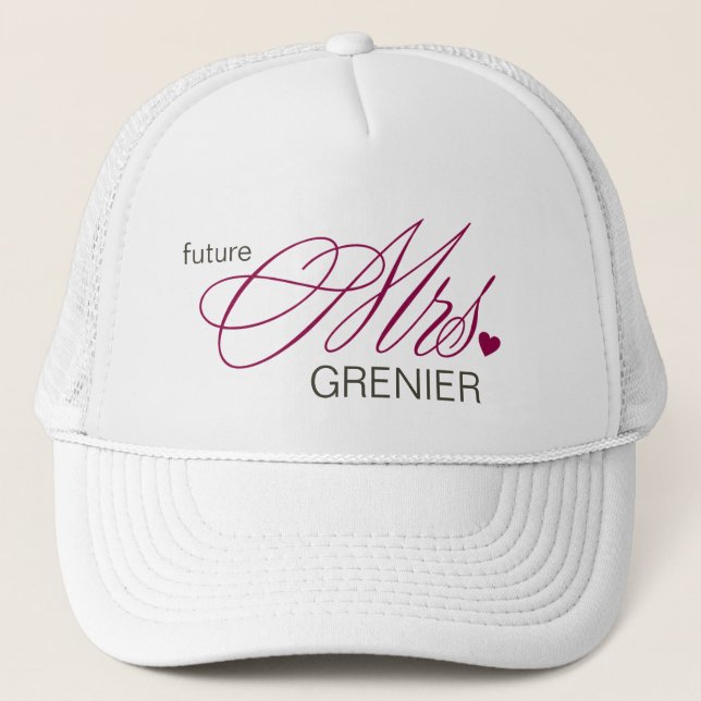 Futur Casquette personnalisable Mme (Devant)