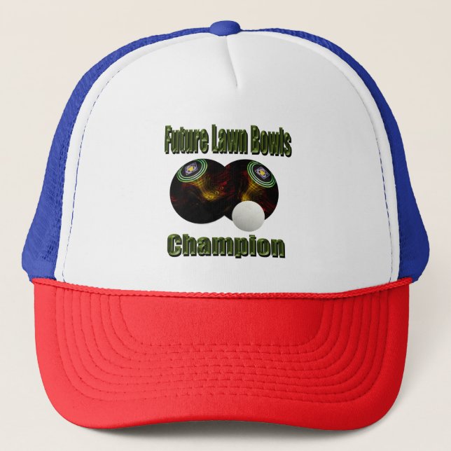 Futur Champ de pelouse Bowls, Casquette de camions (Devant)