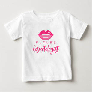 Futur cosmétologue mignon t-shirt bébé pour fille