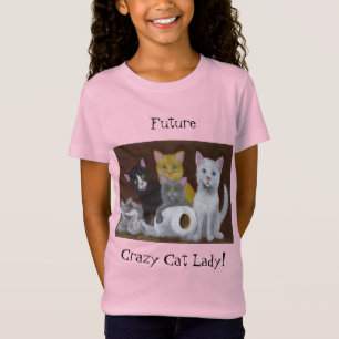 Futur Crazy Cat Lady T-Shirt