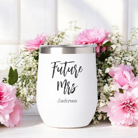 Futur de la mariée Mme Black White
