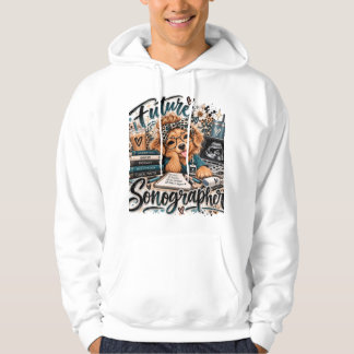 Futur échographe Mignon sweat à capuche pour techn
