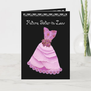 Futur gendre-belle-soeur Faire-part de mariage