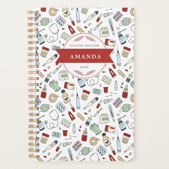 Futur médecin-infirmière - Médicale - Moderne (Devant)