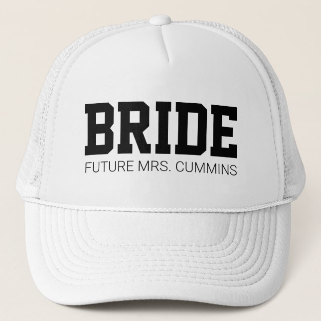 Futur Mme Bride Bachelorette Casquette (Devant)