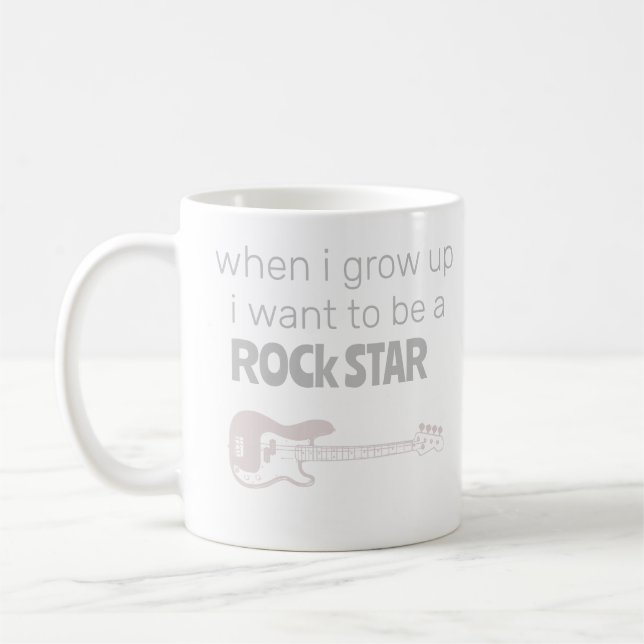 Futur Rock Star Coffee Mug (Gauche)