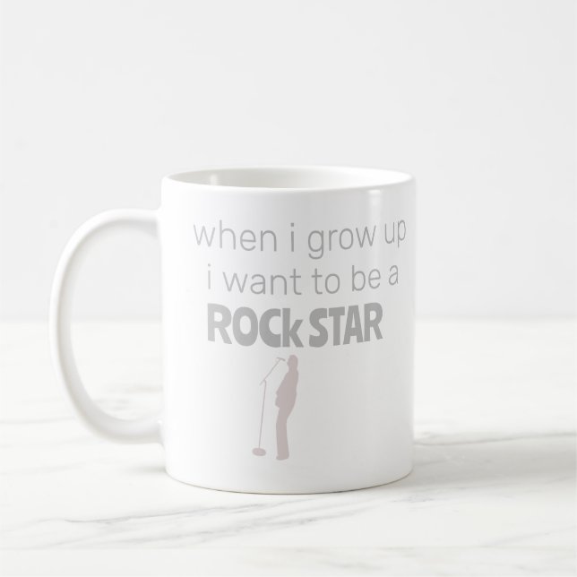 Futur Rock Star Coffee Mug (Gauche)