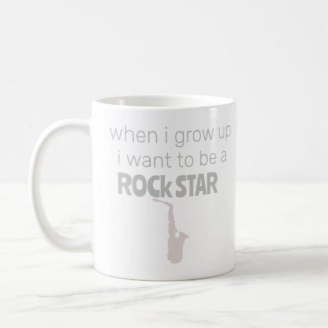 Futur Rock Star Coffee Mug (Gauche)