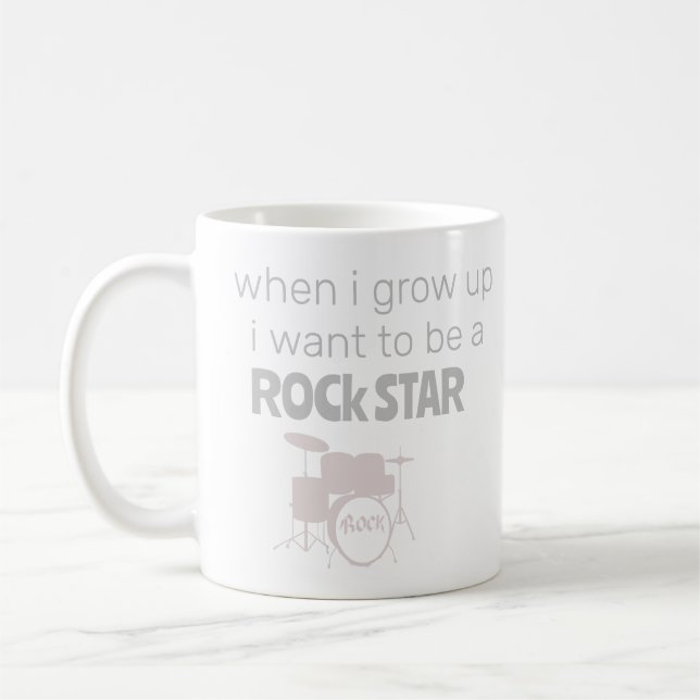 Futur Rock Star Coffee Mug (Gauche)