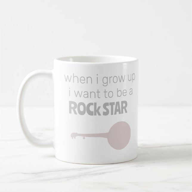 Futur Rock Star Coffee Mug (Gauche)