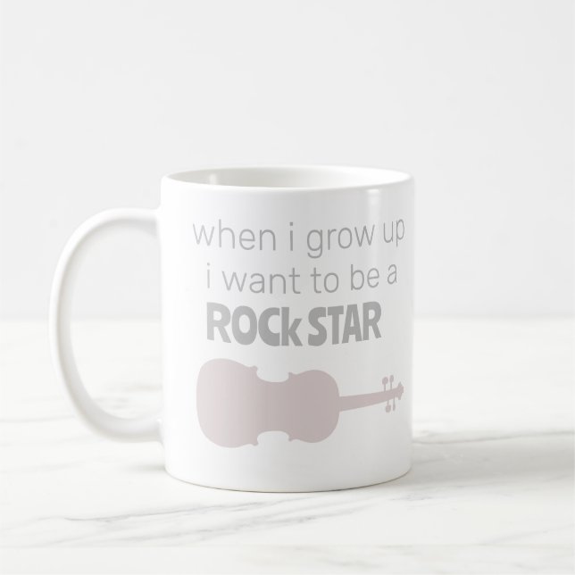 Futur Rock Star Coffee Mug (Gauche)