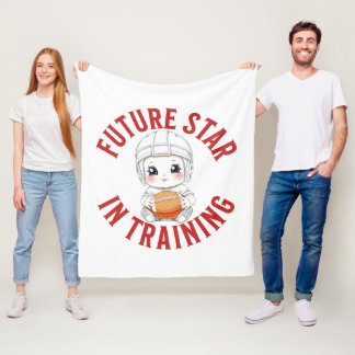 Futur Star Baby Football Fleece couverture