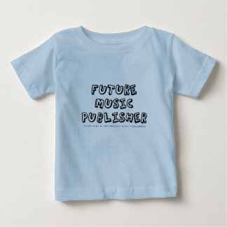Futur T-shirt de nourrisson d'éditeur de musique
