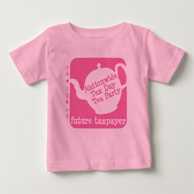 Futur T-shirt d'enfant en bas âge de contribuable (Devant)