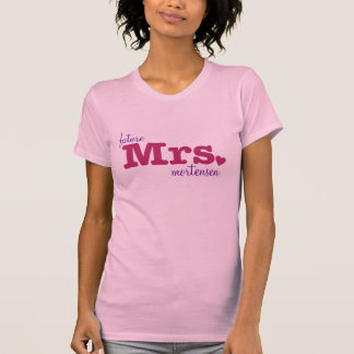 Futur T-shirt personnalisable Mme