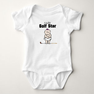 Futur T-shirts ou une seule pièce de bébé d'étoile