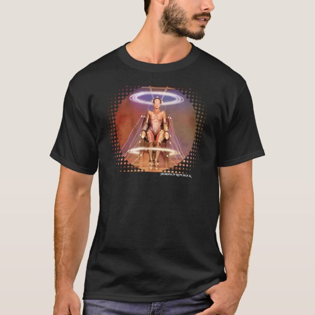 Futura - Metropolis (1927) - Republik Hornsup T-Shirt (Vorderseite)