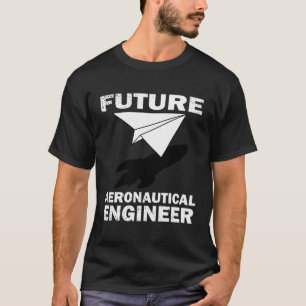 Future Aeronautic Engineer Hoodie Abschluss Pap T-Shirt