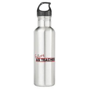 Future Ag Teacher Edelstahlflasche