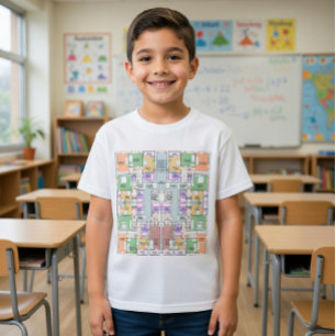 Future Architect Blaupause Kinder T-Shirt