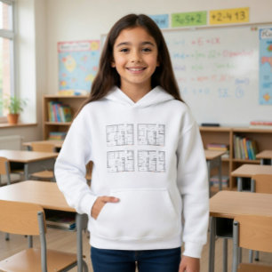 Future Architect Blueprint Kinder Kapuzenpullover Hoodie