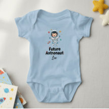 Future Astronaut  Personalized Light Blue  Bodysui
