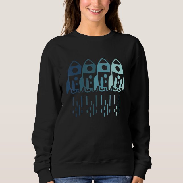 Future Astronaut Universe Aerospace Engineer Galax Sweatshirt (Vorderseite)