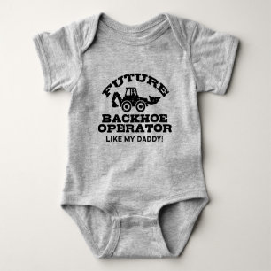 Future Backhop Operator wie mein Daddy Baby Strampler