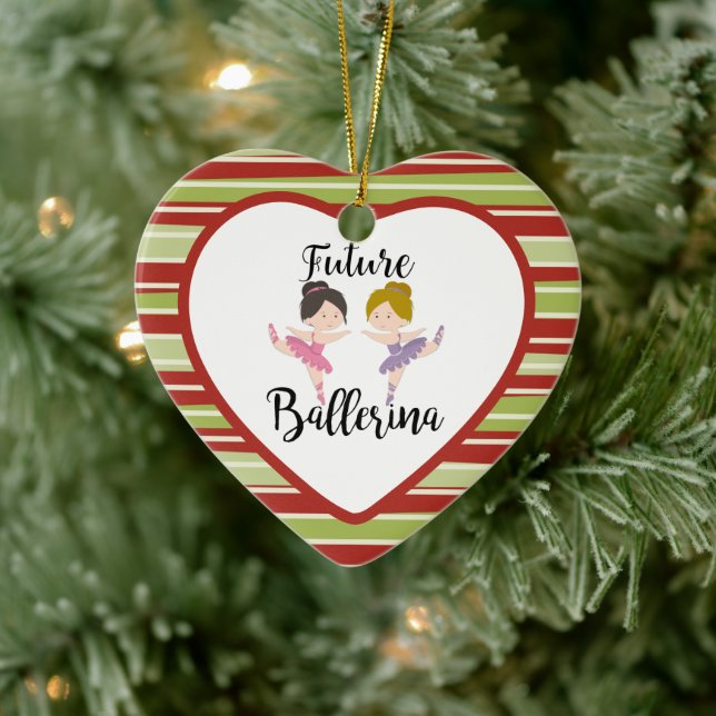 future ballerina keramik ornament (Baum)