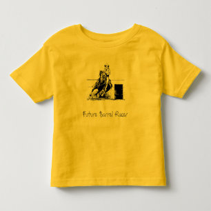 Future Barrel Racer Kleinkind T-shirt