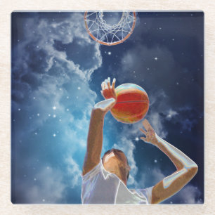 Future Basketball All Star Glasuntersetzer
