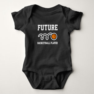 Future Basketball Player Jersey Baby Bodysuit Strampler