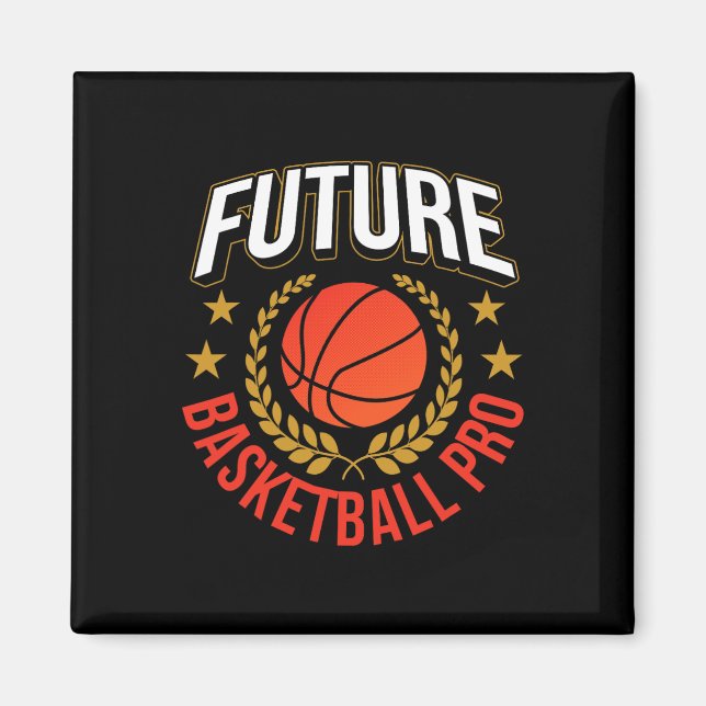 Future Basketball Pro Coach Match Team Player Magnet (Vorne)