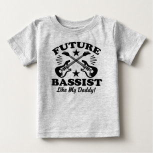 Future Bass Player wie mein Vater Baby T-shirt