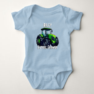 "Future Bauer" & Traktor Baby Strampler
