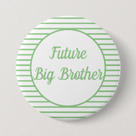Future Big Brother Baby Showknopf Button