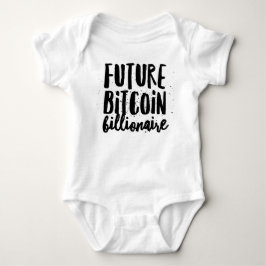 Future Bitcoin Billionaire Baby Baby Strampler
