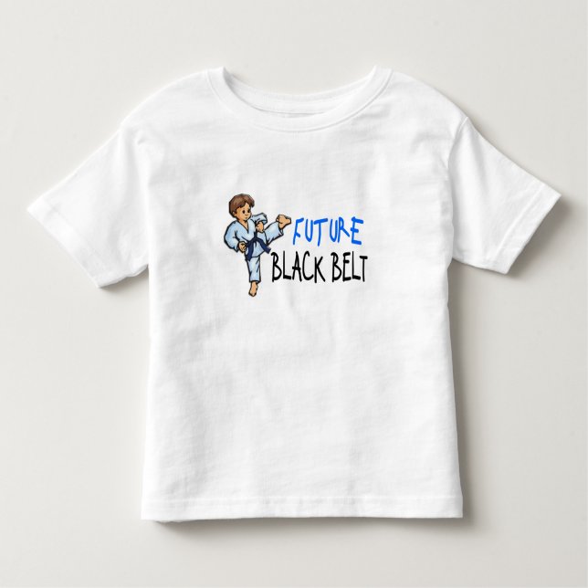 Future Black Belt BOY 1.1 Kleinkind T-shirt (Vorderseite)