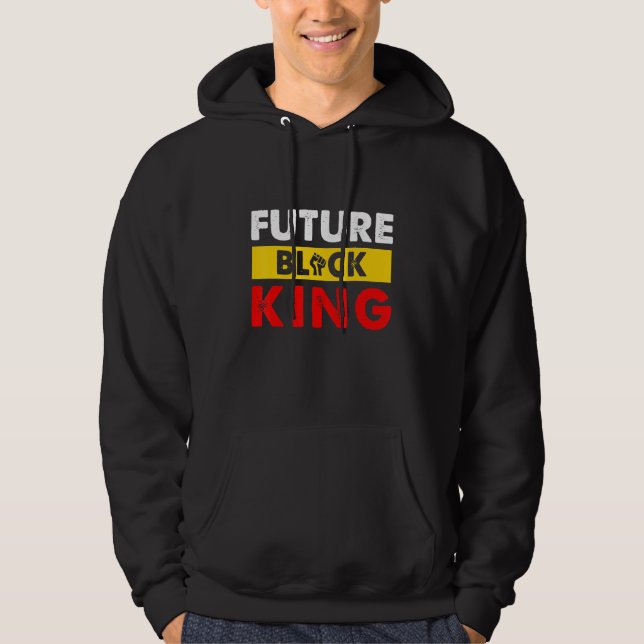 Future Black King Celebration Proud BLM Melanin Pr Hoodie (Vorderseite)