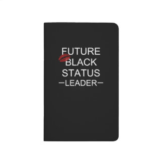 Future Black Status 100 List Journal Taschennotizbuch