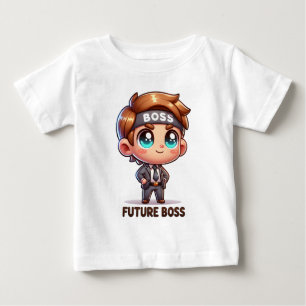 Future Boss Kids T - Shirt - Adventure Cartoon