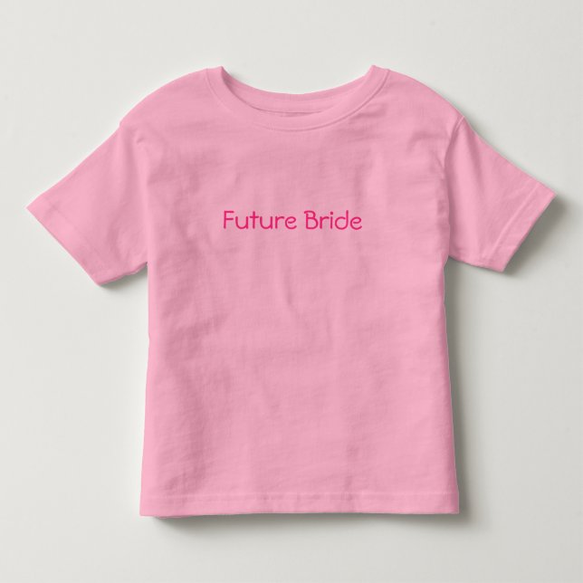 Future Bride Flower Girl T - Shirt (Vorderseite)