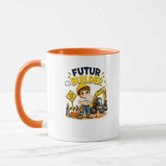 Future Builder Süße Baustellen-Kinder-Tasse Tasse