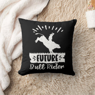 Future Bull Rider Bull Riding Rodeo gibt Ideen Kissen
