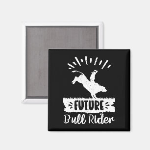 Future Bull Rider Bull Riding Rodeo gibt Ideen Magnet